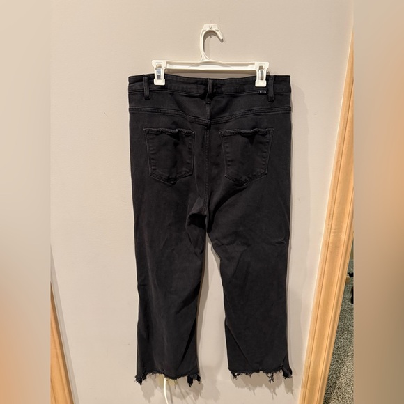 Risen Jeans Edgy Black Distressed Women's Jeans - Picture 5 of 5